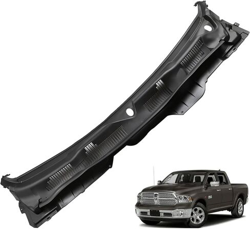 MUCO New Front Windshield Cowl Cover Panel 55112305AB Compatible with 2009-2018 Dodge Ram 1500 2500 3500 2019-2024 Ram 1500 Classic Wiper Cowl Vent Panel in Saudi Arabia