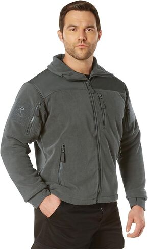 Rothco 21615 Spec Ops Tactical Fleece Jacket Color : Coyote Brown,Size : 4XL in Saudi Arabia