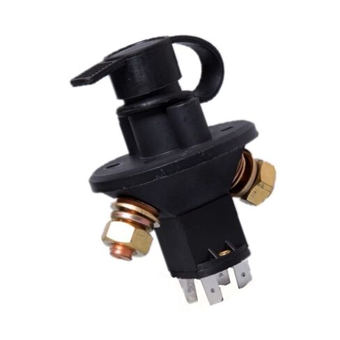 Switch FIA Type Kit Car Race Rally 4 محطات عازلة البطارية الرئيسية عازل الطاقة مقطوع/إيقاف Kill Universal 12/24V - (اللون: كما في الصورة) in Kuwait