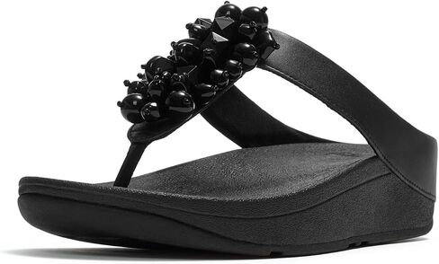 صنادل Fino للسيدات من FitFlop ذات خرزات على شكل مجموعة من الأصابع in Kuwait