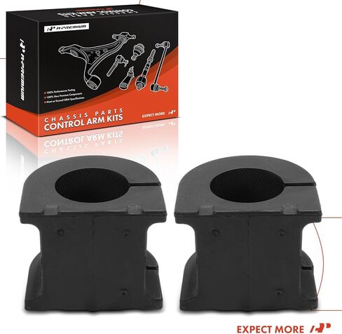 A-Premium 2 x Front Sway Bar Bushing Kit, Compatible with Toyota Land Cruiser 1998-2007 & Lexus LX470 1998-2007 in Kuwait