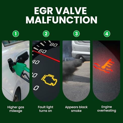 صمام MOCA EGV658 EGR متوافق مع 1999-2008 لـ Acura TL 3.2L، 2006-2007 لـ Saturn Vue 3.5L، 1999-2010 لـ Honda Odyssey 3.5L، 2005-2008 لـ Honda Pilot 3.5L in Kuwait
