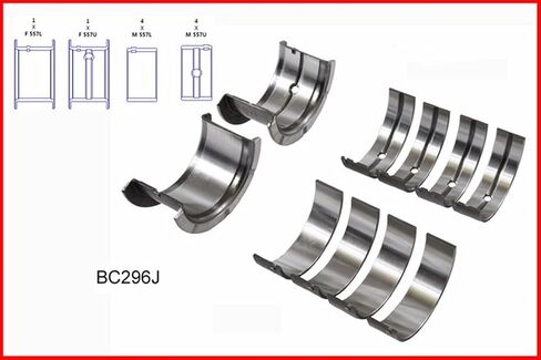 مجموعة إعادة بناء المحرك الرئيسي تناسب: 86-92 شيفروليه SBC 350 5.7L V8 مع كاميرا Stage-2 HP ومكابس مسطحة in Saudi Arabia