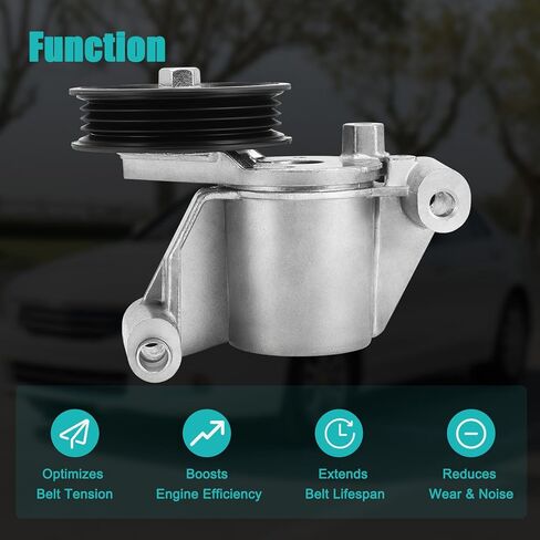 ‎39368 مجموعة شداد الحزام مع بكرة (2.0L L4) لسيارة Ford EcoSport 2018-2021، Focus 2012-2018 CM5E6A228AA CM5E6A228AB CM5Z6B209A in Kuwait