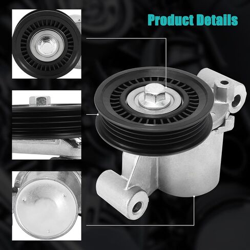 ‎39368 مجموعة شداد الحزام مع بكرة (2.0L L4) لسيارة Ford EcoSport 2018-2021، Focus 2012-2018 CM5E6A228AA CM5E6A228AB CM5Z6B209A in Kuwait