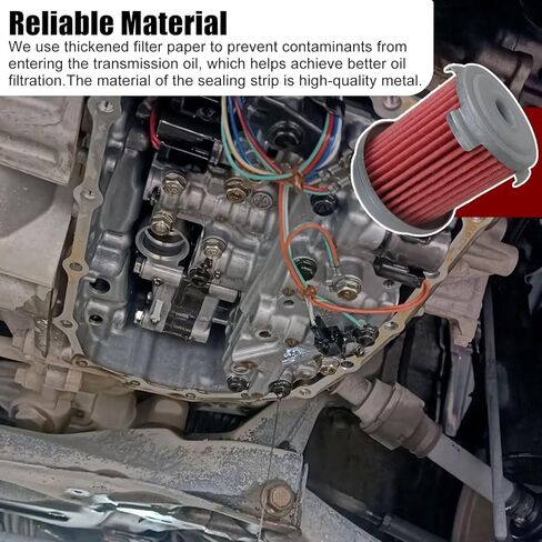 فلتر ناقل الحركة التلقائي مع طقم حلقة O مناسب لـ 2007-2013 Acura TL، مناسب لـ 2005-2010 Acura RL، مناسب لـ 2003-2009 Acura MDX، يستبدل 25450-P4V-013، 25564-5LJ-A01 [بواسطة Acupress] in Saudi Arabia