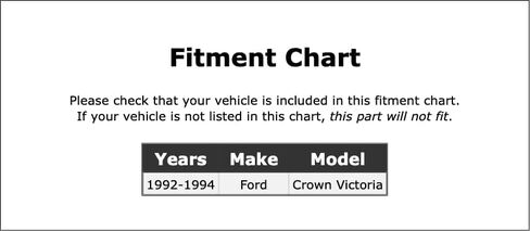 سدادة عمود دودة التوجيه متوافقة مع Ford Crown Victoria 1994 1993 1992 P-3469086 in Saudi Arabia