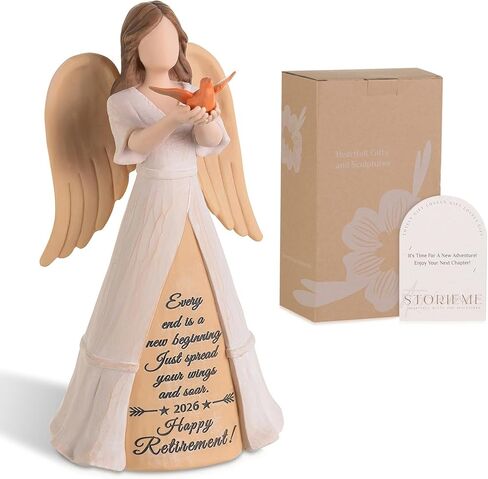 Storieme Retirement Gifts for Women 2024: Happy Retirement Gift, Retirement Gifts for Woman Coworker Teacher Nurses Doctors Friends, Retired Angel 2024 in Saudi Arabia