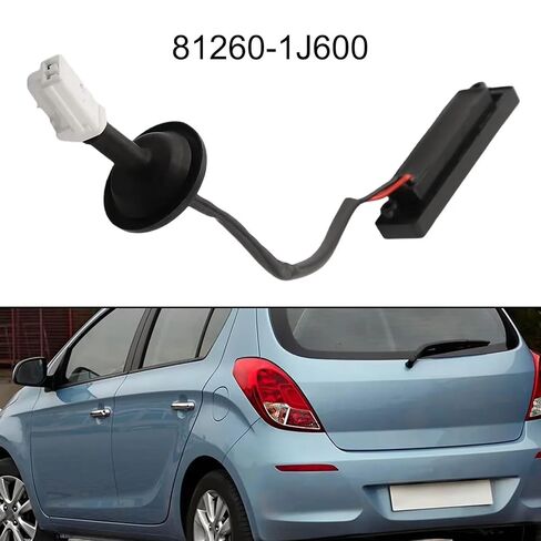 غطاء صندوق السيارة مقبض لشركة هيونداي ل I20 2012-2024 ل Veloster 2012-2017 الخلفي غطاء صندوق السيارة قفل التمهيد الإصدار مقبض التبديل الباب الخلفي زر فتح in Kuwait