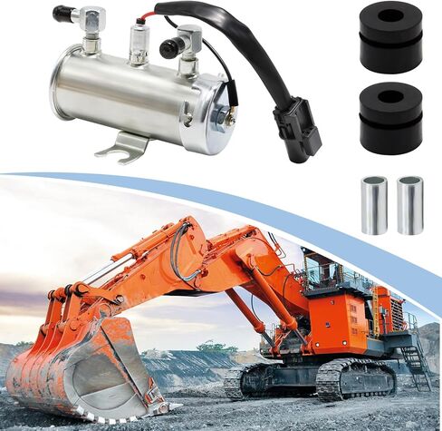 UOIENRT 4645227 24V استبدال مضخة الوقود الكهربائية لحفارة هيتاشي ZX330-3 ZX270-3 ZX240-3 ZX200-3 ZX135US-3 ZX130-3 ZX120-3 ZX110-3 محرك ايسوزو 4HK1 6HK1 in Saudi Arabia