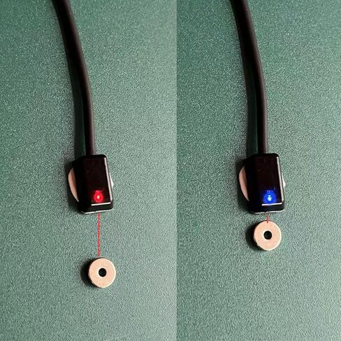 Electric Bike Brake Sensor with 3 Pin Male Waterproof Connector and Indicator Light, Cut-Off Sensor Cable Set for Ebike, E-Scooter, Motorcycle Brake Levers in Kuwait