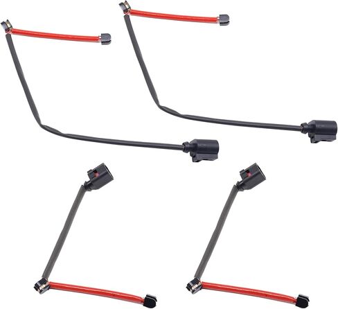 مستشعر ارتداء وسادة الفرامل HiSport للعجلة الأمامية والخلفية 7L0907637C & 7L0907637 متوافق مع Audi Q7 2007-2010 وPorsche Cayenne 2007-2010 وVolkswagen Touareg 2004-2008 in Saudi Arabia