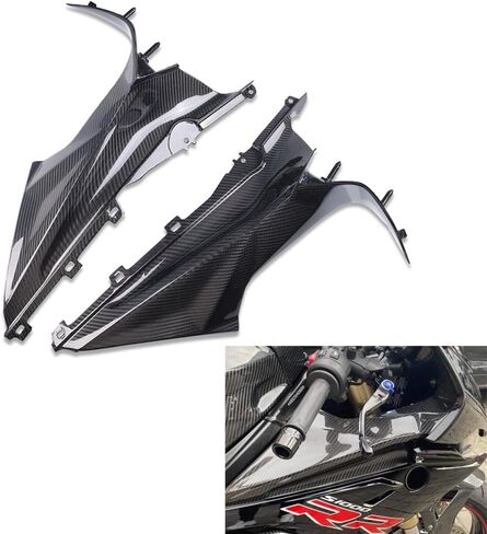 NT هدية ألياف الكربون الجانب العلوي داش غطاء مدخل هواء صالح لسيارات BMW 2019-2023 S1000RR حك نسج 100% حقيقي 3K الكربون in Saudi Arabia