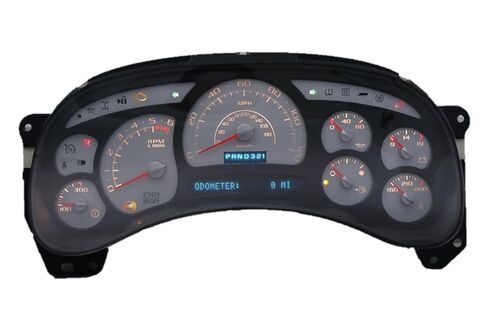 مجموعة الأدوات متوافقة مع شاحنات الغاز GM كاملة الحجم 2003-2005/سيارات الدفع الرباعي تشيفي سيلفرادو تاهو أفالانش سوبربان وجي إم سي يوكون سييرا يوكون XL. تصميم تراكب على طراز إسكاليد باللون الفضي. in Saudi Arabia