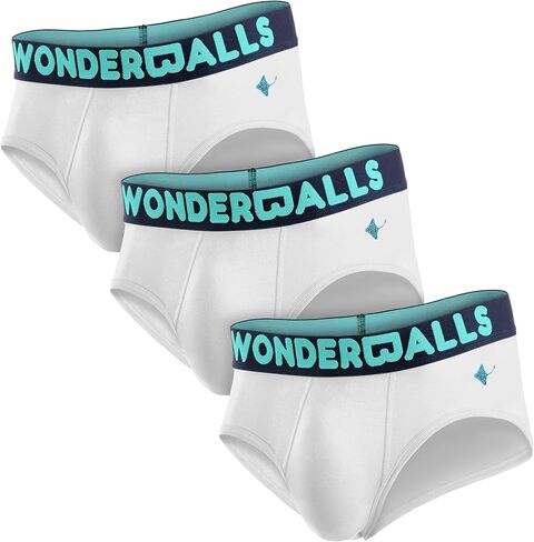 ملابس داخلية كلاسيكية للرجال من Wonderballs - معتمدة وغير سامة وفائقة النعومة من قطن بيما البيروفي ومزيج مودال ملائم ومريح in Saudi Arabia