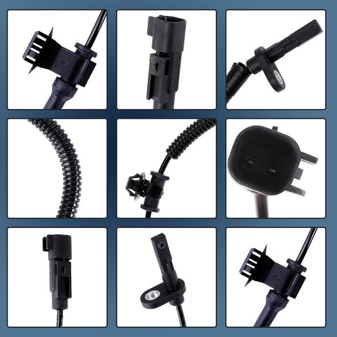 4Pcs Front and Rear ABS Wheel Speed Sensor Compatible with Chevy Camaro 2010-2015 RWD ABS Wheel Speed Sensor Replaces 92199861 92199862 in Saudi Arabia