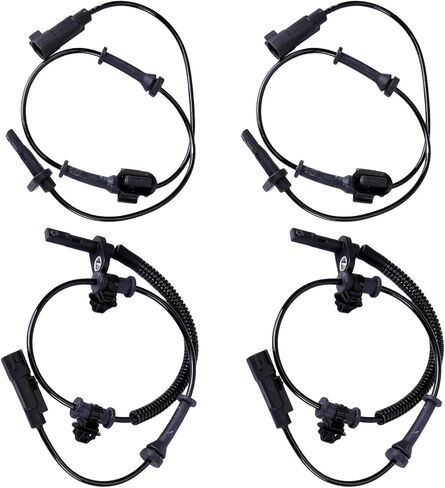 4Pcs Front and Rear ABS Wheel Speed Sensor Compatible with Chevy Camaro 2010-2015 RWD ABS Wheel Speed Sensor Replaces 92199861 92199862 in Saudi Arabia