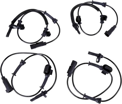 4Pcs Front and Rear ABS Wheel Speed Sensor Compatible with Chevy Camaro 2010-2015 RWD ABS Wheel Speed Sensor Replaces 92199861 92199862 in Saudi Arabia