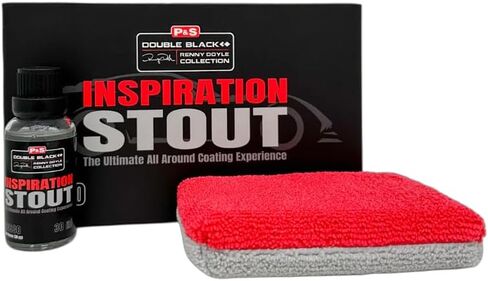 Inspiration Stout Ceramic Coating – Ultimate All-Around Protection for Paint, Trim, and Wheels; Luxurious Glossy Finish, Hydrophobic Properties, Easy Application (30ml) in Saudi Arabia
