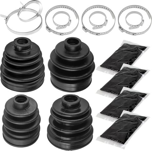 طقم أحذية السيرة الذاتية الخارجية للمحور الأمامي والخلفي من Caltric متوافق مع Polaris Ranger 500 2019-2022 / Ranger 570 2019-2025 / Ranger Crew 570 2019-2025 2208172 2206543 in Kuwait