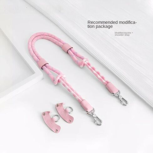 لمجموعة أحزمة Longchamp الصغيرة - مثالية لحقيبة Longchamp، حزام حقيبة كتف جلدي متعدد الاستخدامات، مجموعة تحويل الحزام للتخصيص بدون جهد (وردي) in Kuwait