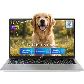 Nimo 15.6 بوصة كمبيوتر محمول، Windows 11، معالج Pentium 4-Core، Intel N100 (Beat I3 1115G4)، 8GB DDR4 512GB SSD، شاشة 1080P، WiFi 6، BT5.2، USB3.0، Type_C، كمبيوتر محمول خفيف الوزن مع كاميرا ويب، المفاتيح العددية in Kuwait