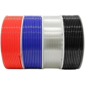 10/20/50/100 Meters Explosion-Proof Air Pipe Pneumatic Tube Outer diameter 4/6/8/10/12mm For Air Compressor Tube(Transparent 100M,10x6.5mm) in Kuwait