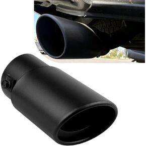 Stainless Steel Car Exhaust Tip, 2.75"-3" Adjustable Car Exhaust Tail Muffler Tip Pipe, Heavy-Duty Cars Exhausts Pipe Tail Throat Tailpipe, Modification Accessories for Most Cars in Kuwait