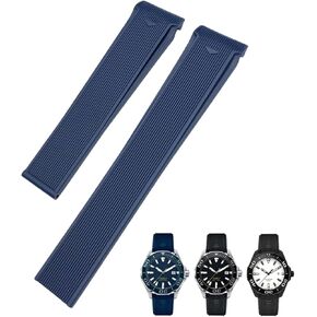 20 مللي متر 22 مللي متر المطاط حزام ساعة سيليكون صالح لل تاغ هوير F1 كاريرا AQUARACER 300 WAY201A WAY211C الساعات اكسسوارات in Kuwait