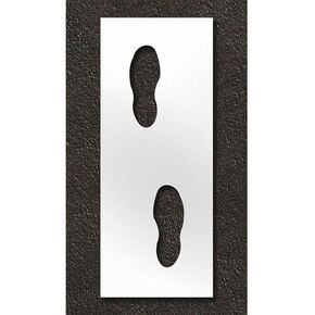 استنسل الرصيف، خطوات القدم، STL-108-12414 in Kuwait