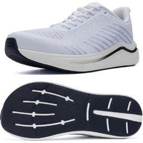 أحذية مشي واسعة للرجال تدعم قوس القدم أحذية رياضية للجري والتنس أحذية رياضية مبطنة لتقويم العظام لتخفيف آلام التهاب اللفافة الأخمصية in Kuwait