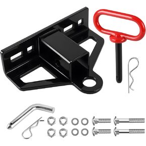 وصلة وصلة جزازة العشب بدون دوران مع جهاز استقبال 1-1/4 بوصة، ووصلة استقبال مقطورة فولاذية شديدة التحمل بسمك 6 مم، ودبوس وصلة مقطورة مغناطيسي 1/2 بوصة ودبوس ومشابك مقاس 5/8 بوصة in Kuwait