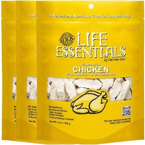 أساسيات الحياة من كات مان دو كاتماندو مكافأة الحيوانات الأليفة بالدجاج المجفف (16 أونصة (عبوة من 1)) in Kuwait