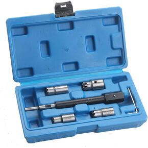Steel Fuels Seat Cleaning Reamer Kits 6PCS/Set High Durability Tool for Effective Automotive Repair Maintenance Fuels Injector Cleaning Tool Set in Kuwait