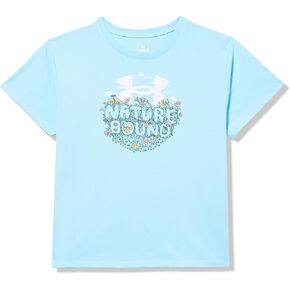 Under Armour Girls' Short Sleeve Performance Graphic Tee, Outdoor Collection in Kuwait