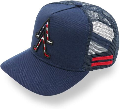 Alevate Apparel Top Notch Quality Cap One Size Fits All with Adjustable Back Closure and Silk Cover Inside (USA Mesh) in Saudi Arabia