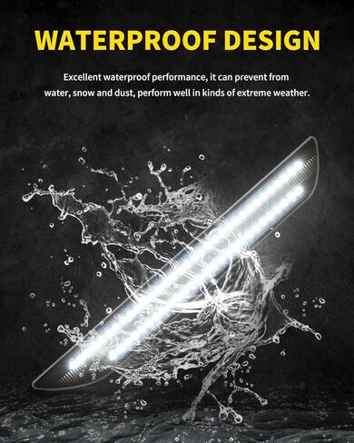 Asgohme LED الجبهة الحاجز الجانب علامة بدوره أضواء إشارة استبدال الجمعية متوافق مع BMW E82 E88 E90 E91 E92 E93 E60 E61 E83، عدسة مدخنة داكنة Sidemarker العنبر حزمة مصباح من 2 in Kuwait