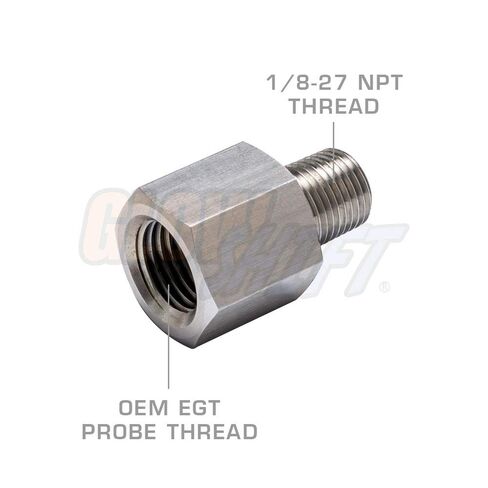 محول خيط مسبار GlowShift OEM Pyrometer EGT متوافق مع Ford 6.7L Power Stroke in Saudi Arabia