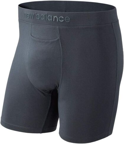 New Balance Men's Modal 6" Inseam Boxer Brief Underwear in Saudi Arabia