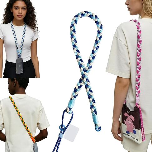 Cell Phone Lanyard, Purse Strap Replacement Crossbody for Handbags, Adjustable Cute Lanyard for Women in Saudi Arabia