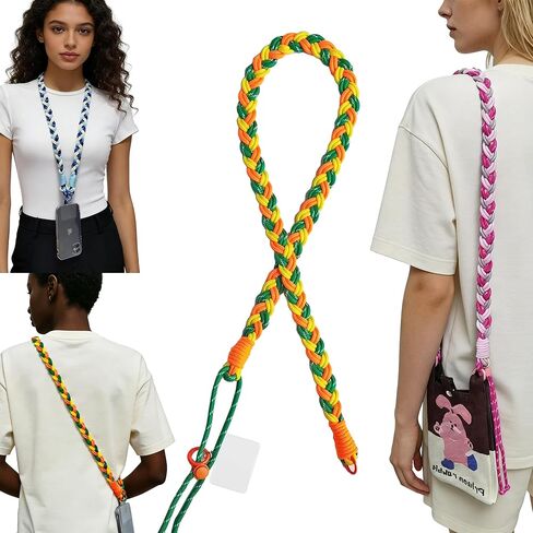 Cell Phone Lanyard, Purse Strap Replacement Crossbody for Handbags, Adjustable Cute Lanyard for Women in Saudi Arabia