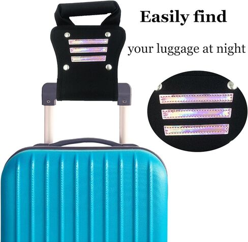 Handle Extender for Luggage, 7In Universal Luggage Handle Extension for Suitcase and Carry - On, Comfortable Grip Design to Improve Travel Comfort (Black) in Kuwait