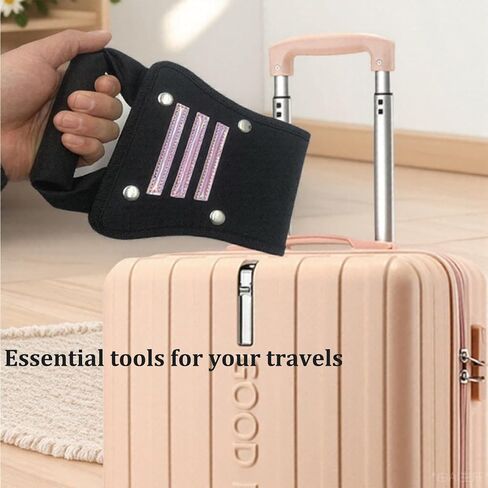 Handle Extender for Luggage, 7In Universal Luggage Handle Extension for Suitcase and Carry - On, Comfortable Grip Design to Improve Travel Comfort (Black) in Kuwait