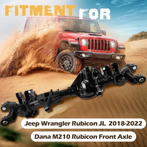 ترقية معززة للطرق الوعرة Dana M210 68400405AA مجموعة مبيت المحور الأمامي متوافقة مع Jeep Wrangler Rubicon JL 2018-2022، Dana M210 Rubicon المحور الأمامي، استبدل OE 68400405AA in Saudi Arabia
