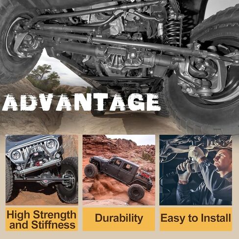 ترقية معززة للطرق الوعرة Dana M210 68400405AA مجموعة مبيت المحور الأمامي متوافقة مع Jeep Wrangler Rubicon JL 2018-2022، Dana M210 Rubicon المحور الأمامي، استبدل OE 68400405AA in Saudi Arabia
