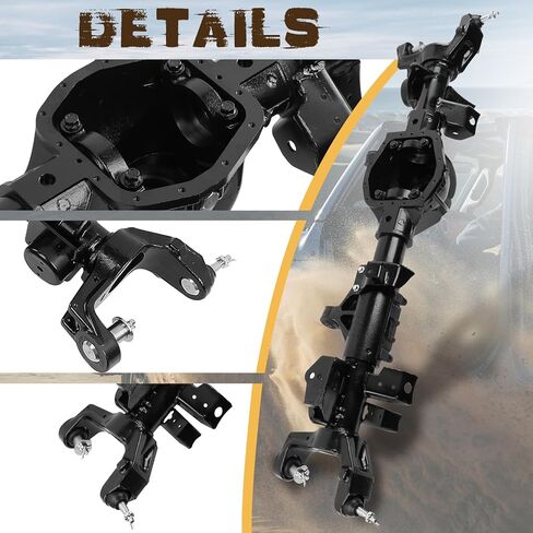 ترقية معززة للطرق الوعرة Dana M210 68400405AA مجموعة مبيت المحور الأمامي متوافقة مع Jeep Wrangler Rubicon JL 2018-2022، Dana M210 Rubicon المحور الأمامي، استبدل OE 68400405AA in Saudi Arabia