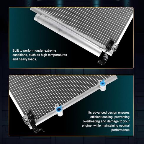 ROADFAR A/C Condenser Compatible with 2004-2009 For Toyota Prius 1.5L, Condenser in Saudi Arabia