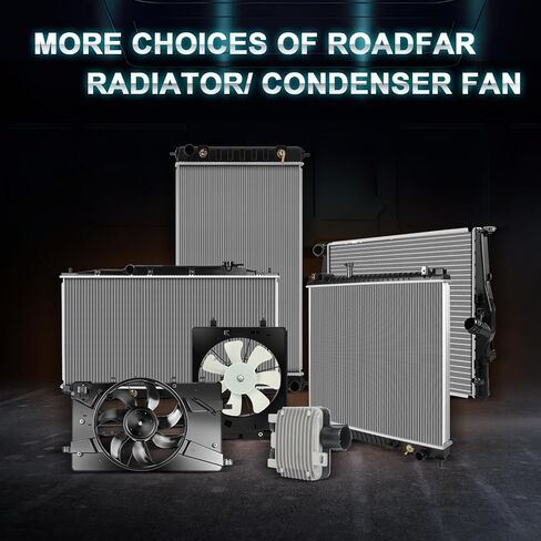 ROADFAR A/C Condenser Compatible with 2004-2009 For Toyota Prius 1.5L, Condenser in Saudi Arabia