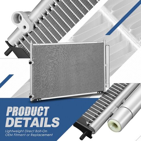 Auto Dynasty DPI 3506 Factory Style Aluminum A/C Condenser Compatible with Honda Ridgeline 2006-2014 in Saudi Arabia