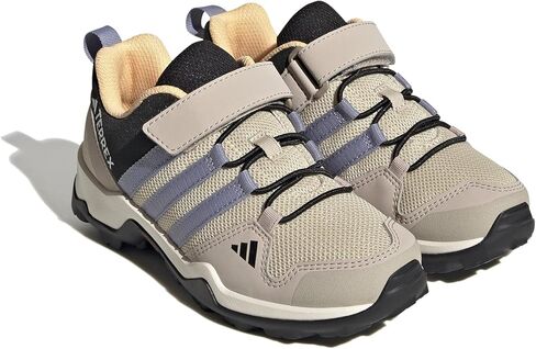 adidas Terrex, AX2R CF Hiking Shoe - Kids', Sand Strata/Silver Violet/Acid Orange, 13.5 in Saudi Arabia